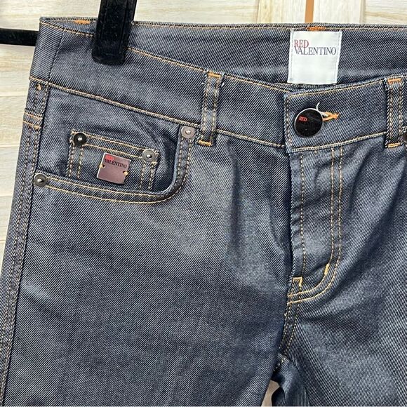 Red Valentino Premium Denim Jeans 26 - Picture 2 of 12